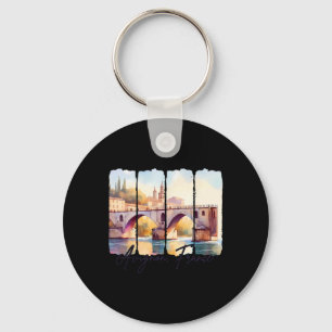 Avignon France State Traveling Brushstroke Trip Av Key Ring