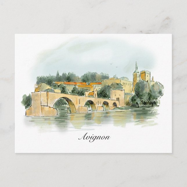 Avignon post card (Front)
