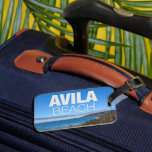 Avila Beach California Photography Luggage Tag<br><div class="desc">Beautiful Avila Beach photography of the ocean from an overlook in San Luis Obispo,  California. A great luggage tag for your vacation to the coast in the summer. Cute trip accessory.</div>