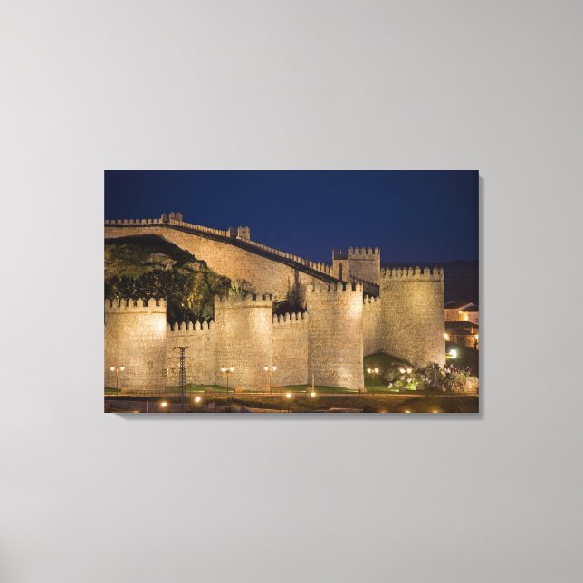 Avila, Castile and Leon, Spain Canvas Print (Front)