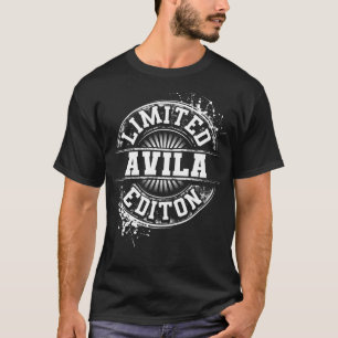 AVILA Funny Surname Family Tree Birthday Reunion G T-Shirt