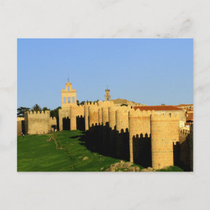 Avila Spain Postcard