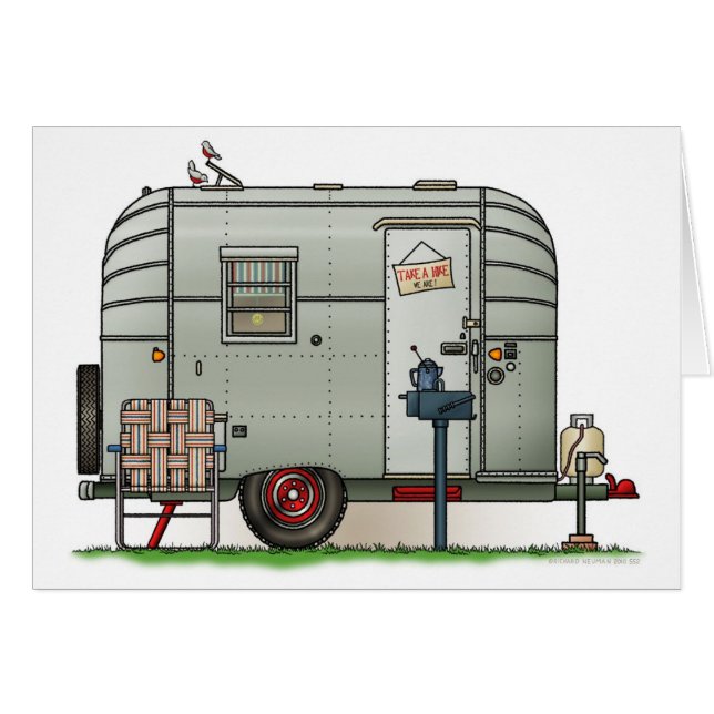 Avion Camper Trailer (Front Horizontal)