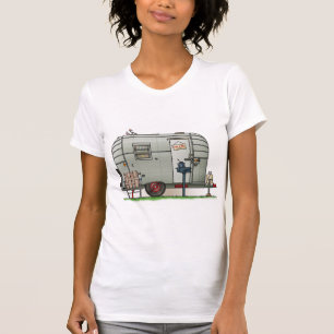 Avion Camper Trailer T-Shirt