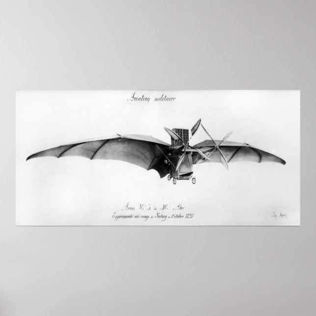 Avion III, 'The Bat' Poster (Front)