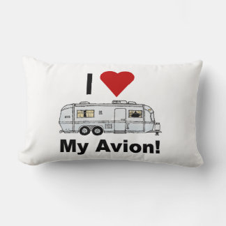 Avion Trailer Pillow, 21 inch, Reversible Lumbar Cushion