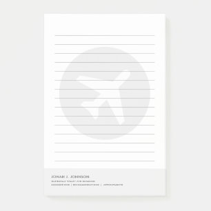 Avionics + Aeronautical   Minimal Style Post-it Notes