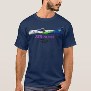Avions de Transport Rgional 72600 MASwings New Col T-Shirt