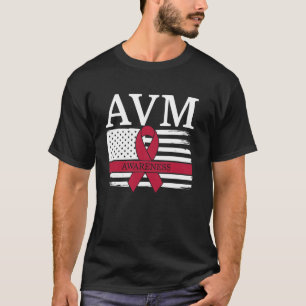 AVM Warrior Arteriovenous Malformation Awareness T-Shirt