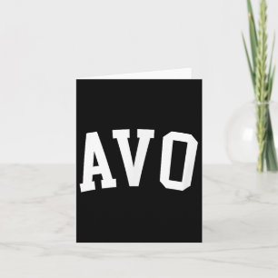 Avo _1  card
