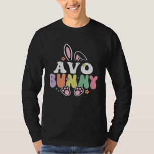 AVO Bunny Women Easter Day Rabbit Grandma Family M T-Shirt