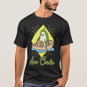 Avo Cardio heart fitness cardio sport rower vegan  T-Shirt