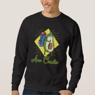 Avo Cardio heart fitness cardio sport vegan vegeta Sweatshirt