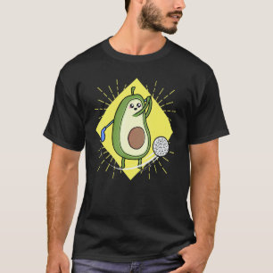 Avo Cardio heart fitness sport Golf Player vegan v T-Shirt
