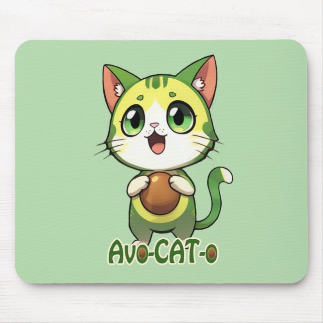 Avo-CAT-o Mouse Pad (Front)