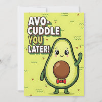 Avo-Cuddle You Later cute avocado pun gift fruit