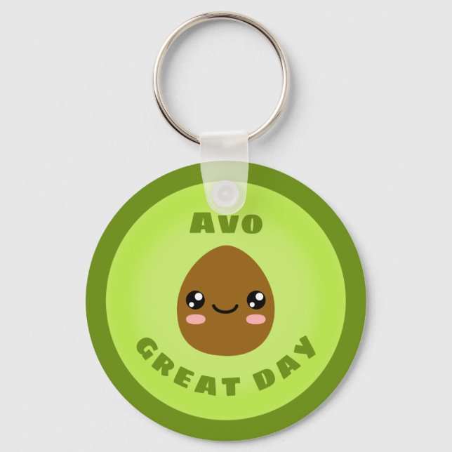 Avo great day key ring (Front)