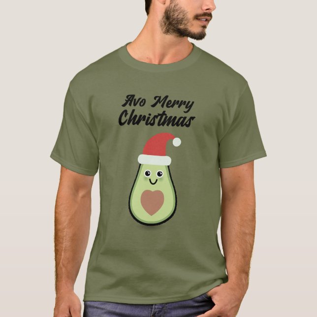 Avo Merry Christmas T-Shirt (Front)