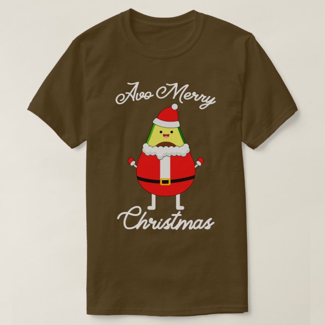 Avo Merry Christmas T-Shirt (Design Front)