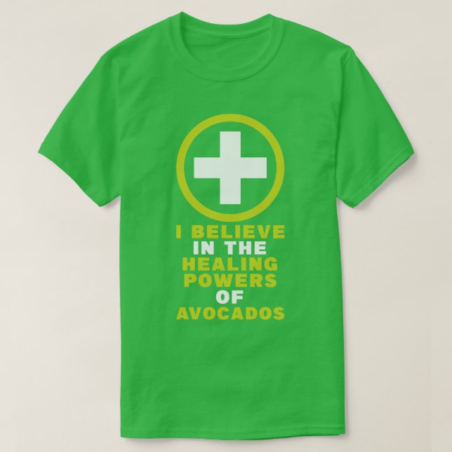 Avocado (10) T-Shirt (Design Front)
