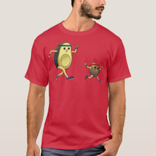 Avocado addict Funny Guac Avocado Men Women  T-Shirt