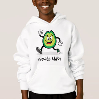 avocado addict hoddie kids
