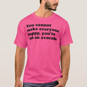 Avocado Addict Quotes Classic TShirt