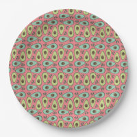 Avocado and Cilantro Salad Pattern