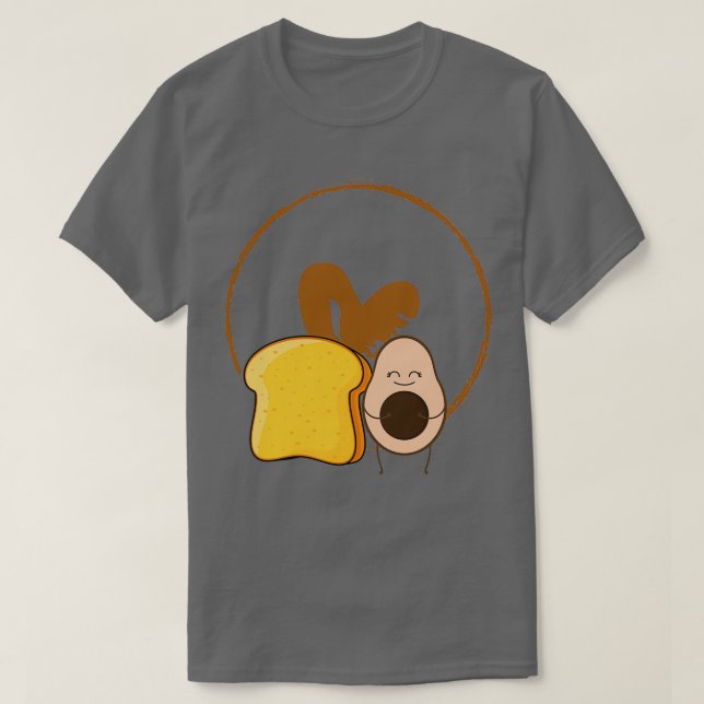 Avocado and Toast Classic TShirt (Design Front)