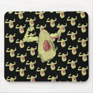 Avocado Art Mouse Pad
