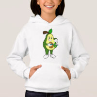 Avocado as Hairdresser with Razor