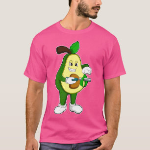 Avocado As Hairdresser With Razor T-Shirt