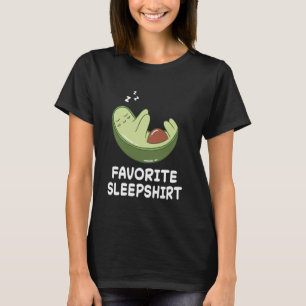 Avocado Avocados Nap Sleeping Sleep Pajama Nightgo T-Shirt
