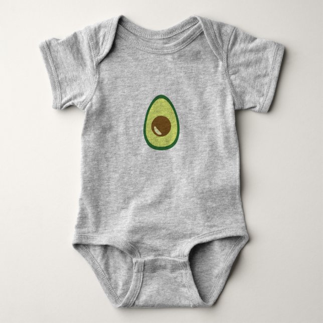Avocado Baby Bodysuit (Front)