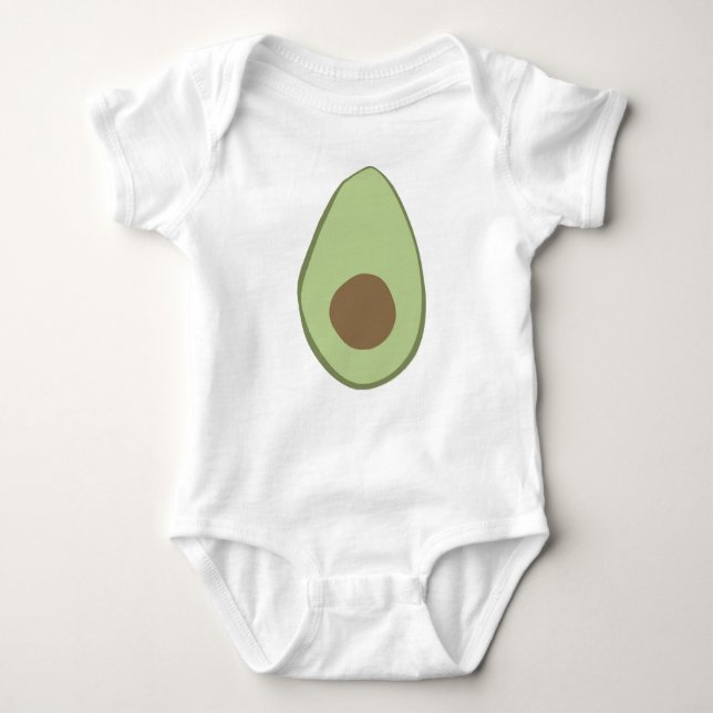Avocado Baby Bodysuit (Front)