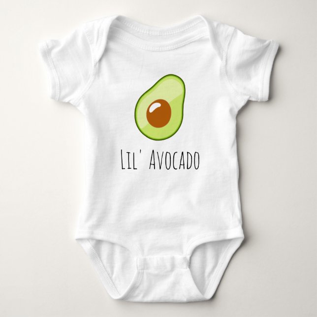 Avocado Baby Bodysuit (Front)