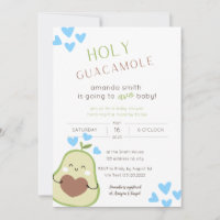 Avocado Baby Shower, Baby Boy