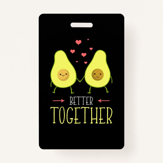 Avocado Better Together ID Badge (Front)