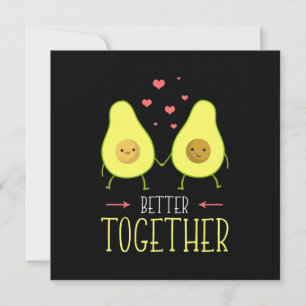 Avocado Better Together Invitation