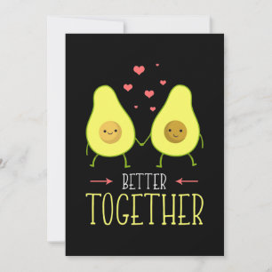 Avocado Better Together Invitation