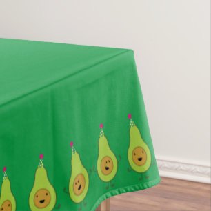 Avocado Birthday PArty Kids Tablecloth