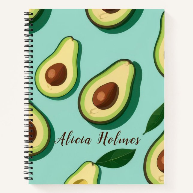 Avocado Bliss Notebook (Front)