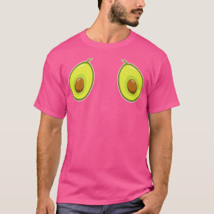 Avocado Breasts Funny Vegan Guacamole Women T-Shirt