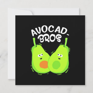 Avocado Brother Invitation