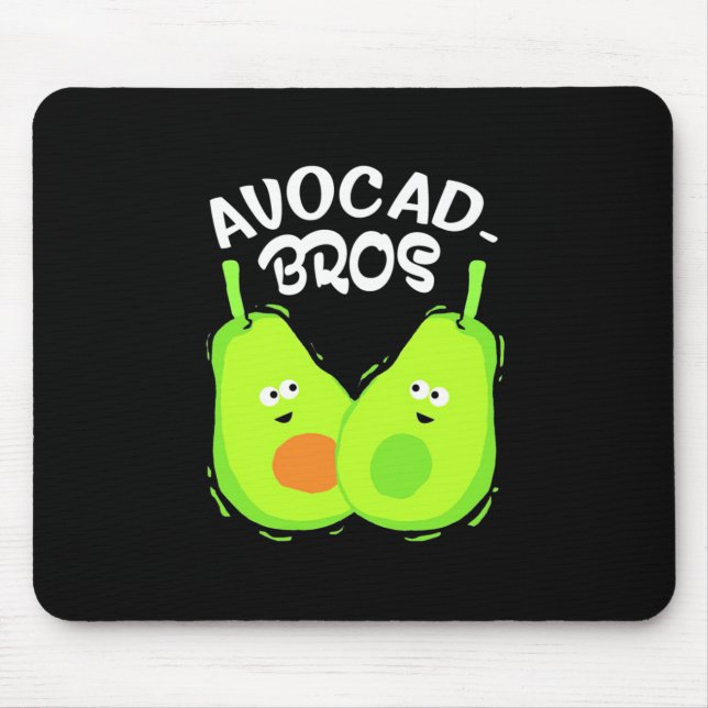 Avocado Brother Mouse Pad (Front)