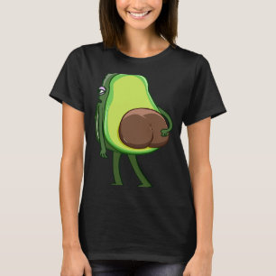 Avocado Butt Cute Avocado  Guacamole T-Shirt