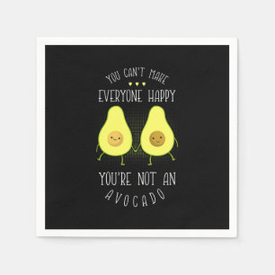 Avocado Can Make Everyone Happy Napkin