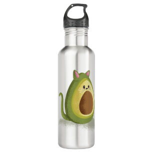 Avocado Cat 710 Ml Water Bottle