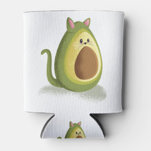 Avocado Cat Can Cooler