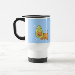 Avocado Cat Mug